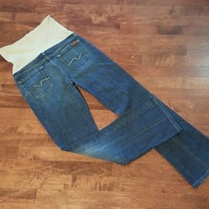 7 for all mankind maternity jeans!